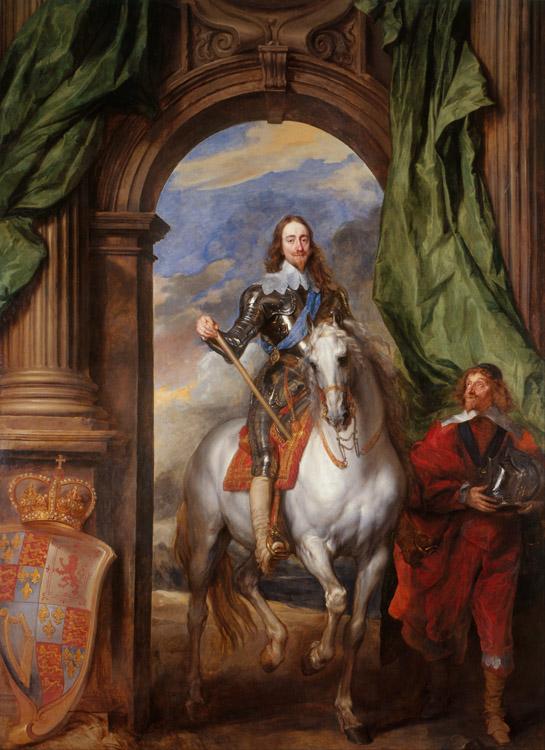 Dyck, Anthony van Charles Iwith Monsieur de St Antoine (mk25) oil painting image